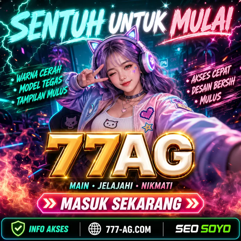 Jackpot dan slot gacor terbaru di 77AG